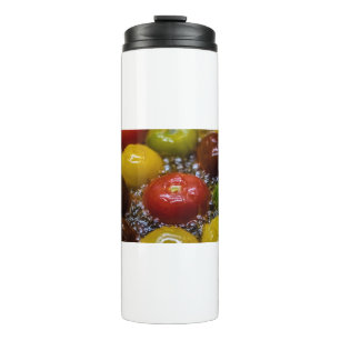 Colorful tomatoes thermal tumbler