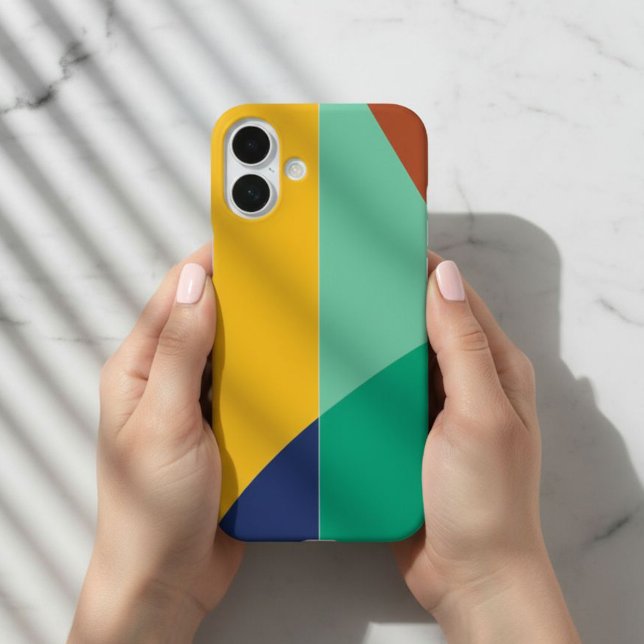 Colorful Trendy Modern iPhone Case  (Creator Uploaded)