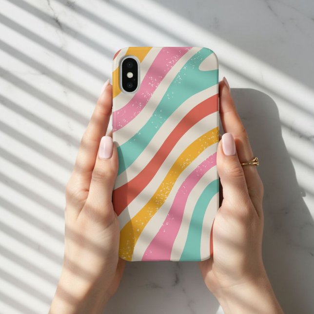 Colorful Trendy Modern iPhone Case  (Creator Uploaded)