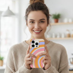 Colorful Trendy Modern iPhone Case