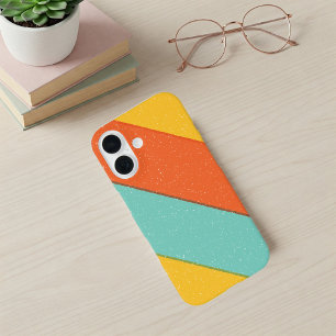 Colorful Trendy Modern iPhone Case 