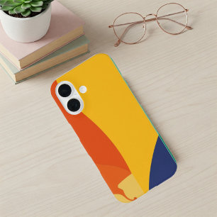 Colorful Trendy Modern iPhone Case 