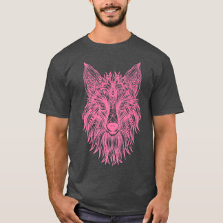 Colorful Tribal Fo Head T-Shirt