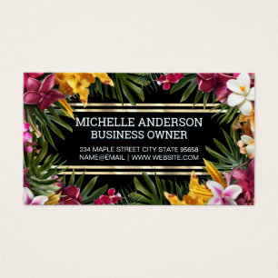 Colorful Tropical Flowers