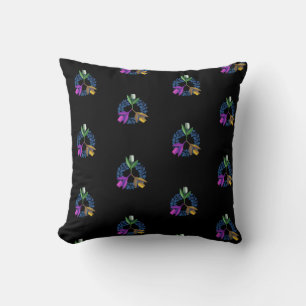Colorful Tulips Cushion