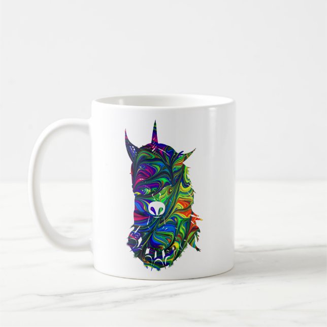 Colorful Unicorn Mug (Left)