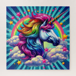 Colorful unicorn puzzle! jigsaw puzzle