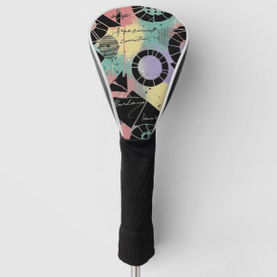 Colorful Urban Graffiti Pattern (10) Golf Head Cover