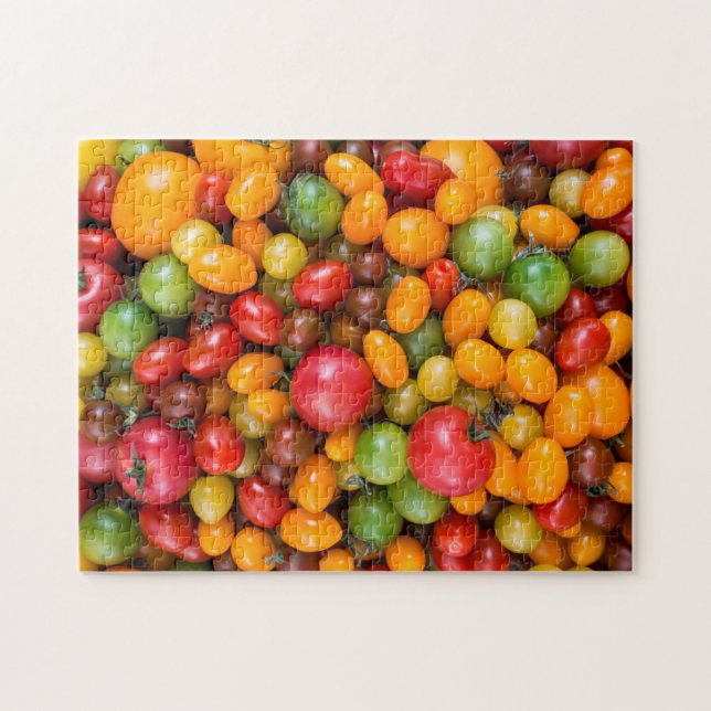 Colorful Variety of Tomato Species Jigsaw Puzzle (Horizontal)