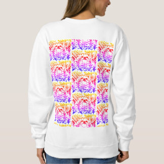 Colorful vegetable motif Granada Sweatshirt