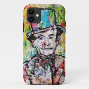 Colorful Vintage Gentleman Portrait Mobile Case