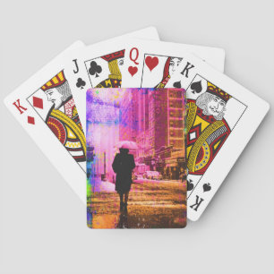 Colorful Vintage Kansas City Playing Cards