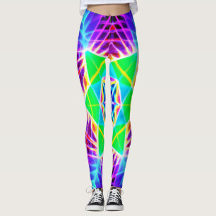 Colorful Vivid Pattern Leggings