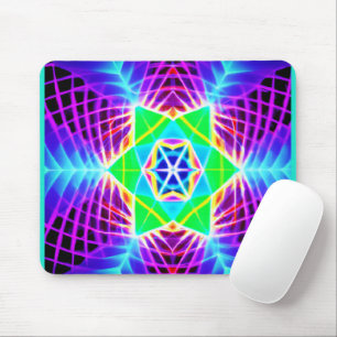Colorful Vivid Pattern Mouse Mat