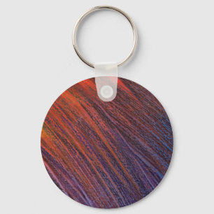 Colorful Volcanic Lava Key Ring