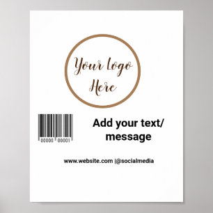 Colorful watercolor abstract add name text poster