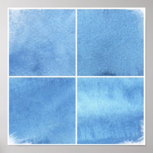 colorful watercolor background for your 5 poster