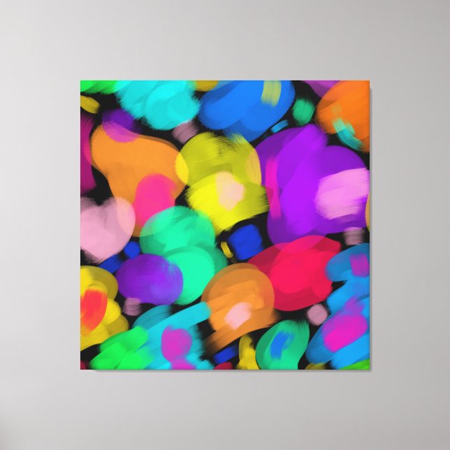 Colorful watercolor print (Front)