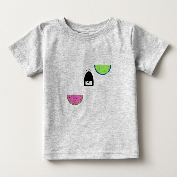 colorful watermelon baby TShirt Zazzle.co.uk