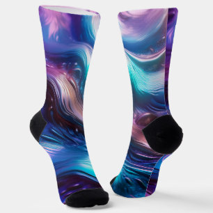 Colorful Waves Socks