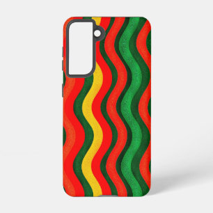 Colorful Wavy Pattern Samsung Galaxy Case