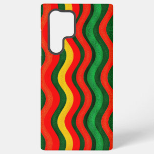 Colorful Wavy Pattern  Samsung Galaxy Case