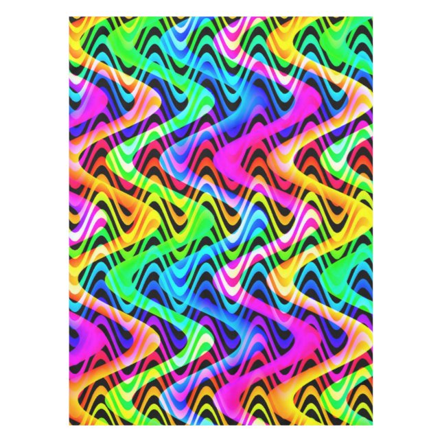 colorful weaves tablecloth (Front)
