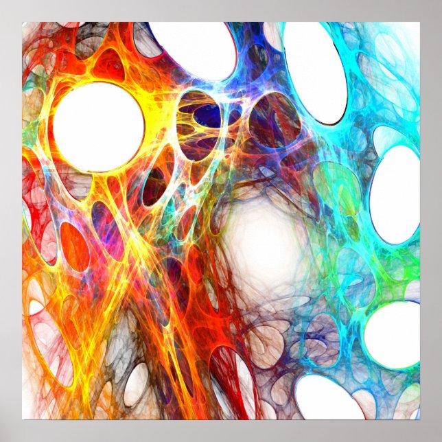 Colorful web - Poster (Front)