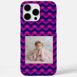 Colorful Wedding Gift Ideas Chevron Print iPhone 16 Pro Max Case