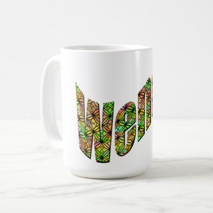 Colorful Wendy Name, Coffee Mug