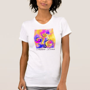 COLORFUL WHIMSICAL FLOWERS  NATURE LOVER T-Shirt