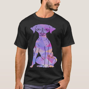 Colorful Whippet T-Shirt