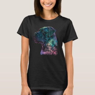 Colorful Wilderness Nature Cane Corso Reflection_1 T-Shirt