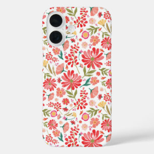Colorful Wildflower Summer Floral Case-Mate iPhone iPhone 16 Case