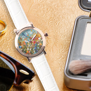 Colorful Wildflowers Watch