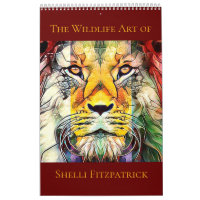Colorful Wildlife Digital Animal Pop Art