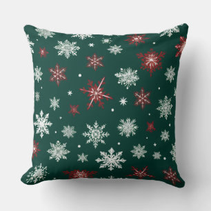 Colorful Winter Magic – Festive Christmas Design  Cushion