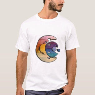 Colorful Wooden Puzzle Circle T-Shirt