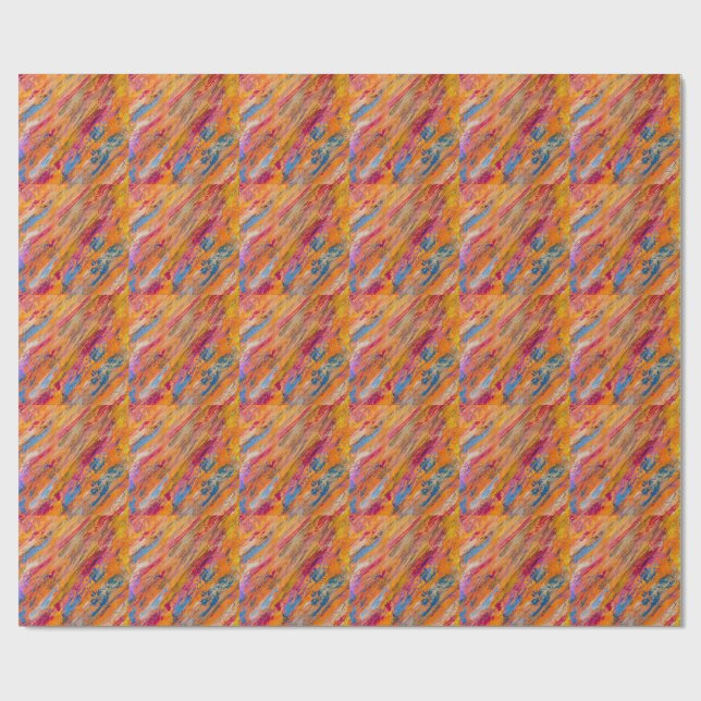 Colorful wrapping paper (Flat)