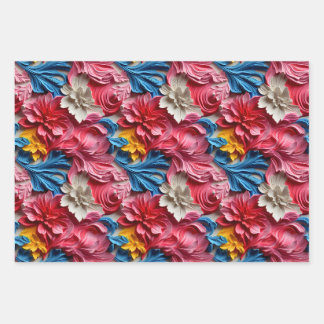 Colorful wrapping paper abstract pattern