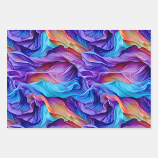Colorful wrapping paper abstract pattern