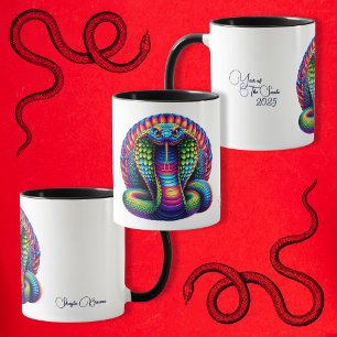 Colorful Year of The Snake Mug