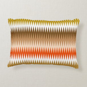 COLORFUL Zigzag Multicolor Pattern   Decorative Cushion