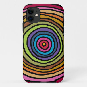 ColorfulCircles.jpg iPhone 11 Case