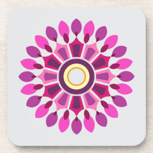 COLORFULL MODERN FLOWER GIFT DAUGHTER SISTER MOM COASTER