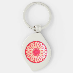 COLORFULL MODERN FLOWER GIFT DAUGHTER SISTER MOM KEY RING
