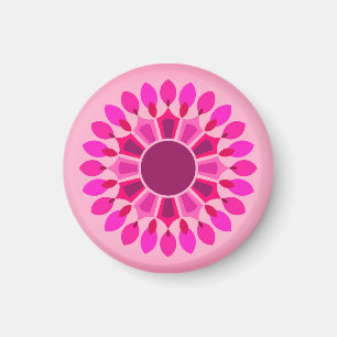 COLORFULL MODERN FLOWER GIFT DAUGHTER SISTER MOM MAGNET