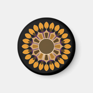 COLORFULL MODERN FLOWER GIFT DAUGHTER SISTER MOM MAGNET