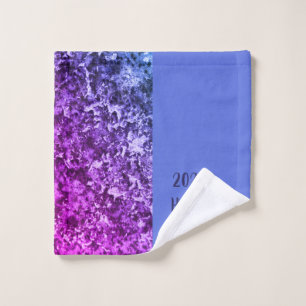 COLORFULL MODERN FLOWER GIFT DAUGHTER SISTER MOM WASH CLOTH