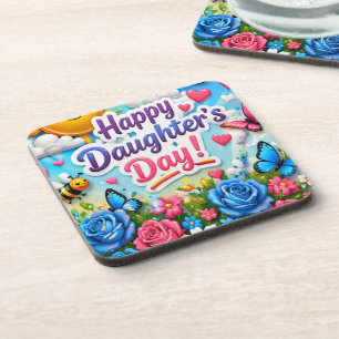 COLORFULL MODERN LOVE GIFT FOR DAUGHTER  COASTER